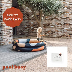Pool Buoy multi-chamber design prevents leaks during use.