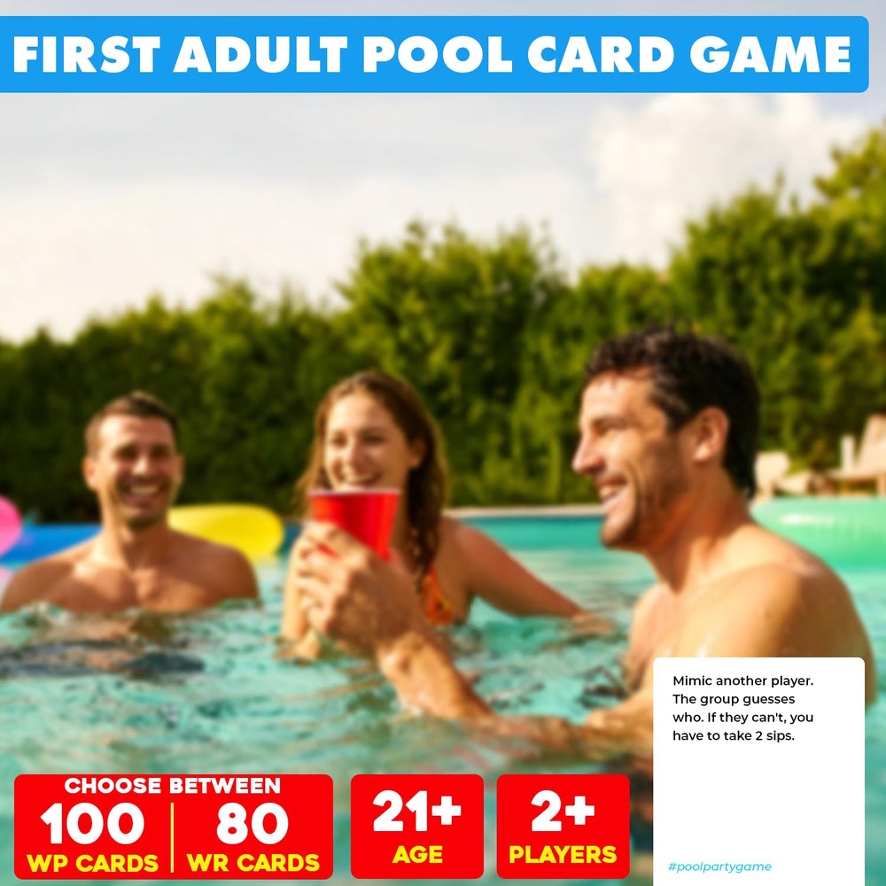 Gift-ready Pool Party packaging displayed for pool owners.