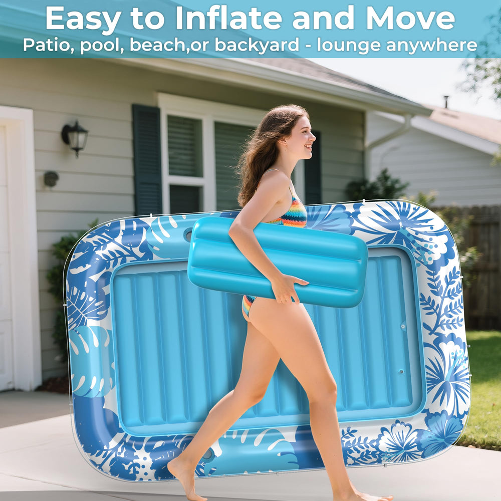 POOLACC included patch kit and guide for easy repairs