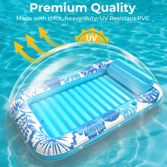 POOLACC rapid inflation valve blue speeds setup in minutes