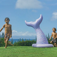 PoolCandy Mermaid Print pool float with shimmering design for stylish pool days
