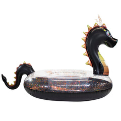 PoolCandy Sea Dragon packed flat for easy storage and portability.