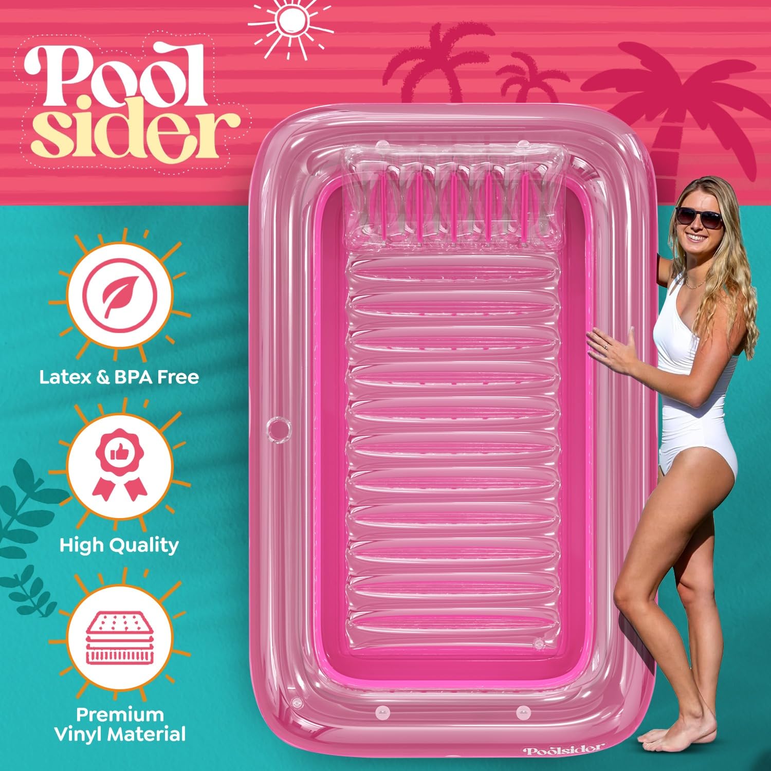 POOLSIDER fill with water to create a private pool in seconds.