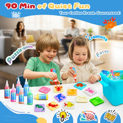 Poonoo Crafts 2 luminous gels add glow to playtime