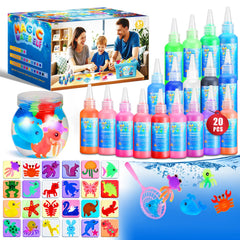 Poonoo Crafts 25-mold set for endless aqua pet creations