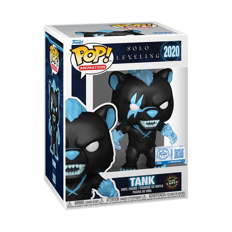 POP exclusive sticker enhances value and display of the Solo Leveling Tank Chase