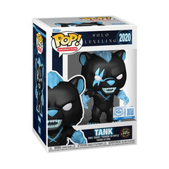 POP exclusive sticker enhances value and display of the Solo Leveling Tank Chase