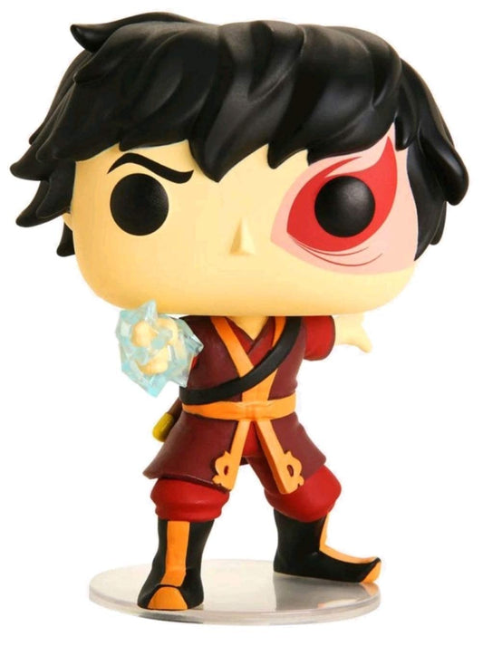 POP Zuko glow-in-the-dark figure for night-time display.