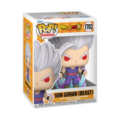 Plastic box protector case for POP! Son Gohan Beast provides safe display