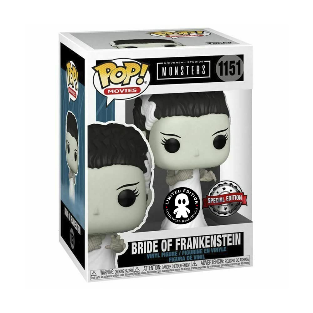 POP Bride of Frankenstein 1935 side profile ideal for shelves.