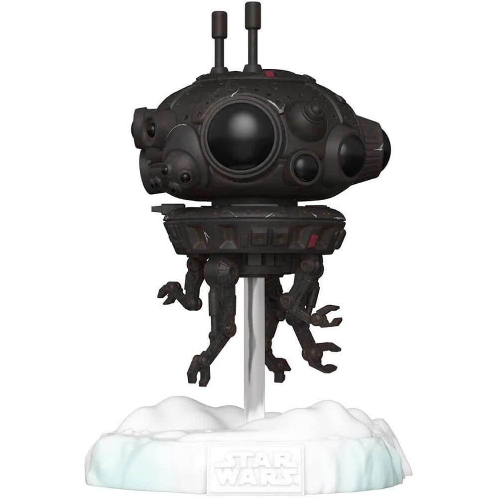 POP Probe Droid figure showcasing nestable base system for dynamic shelf layouts.