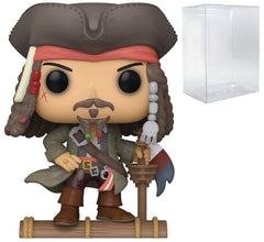 POP Disney Jack Sparrow vinyl figure for display and collection.