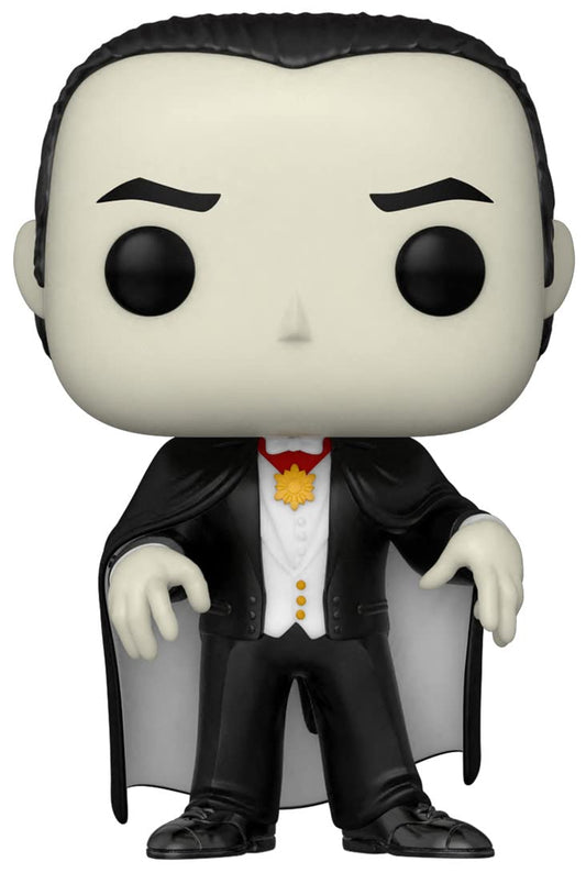 POP Dracula 1931 exclusive figure, front view, ideal for display shelves.