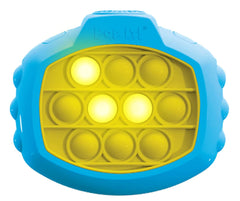 Pop It! Pro back button ready for fast bubble resets during rounds.