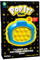 Pop It! Pro lights up glowing bubbles for captivating solo play.