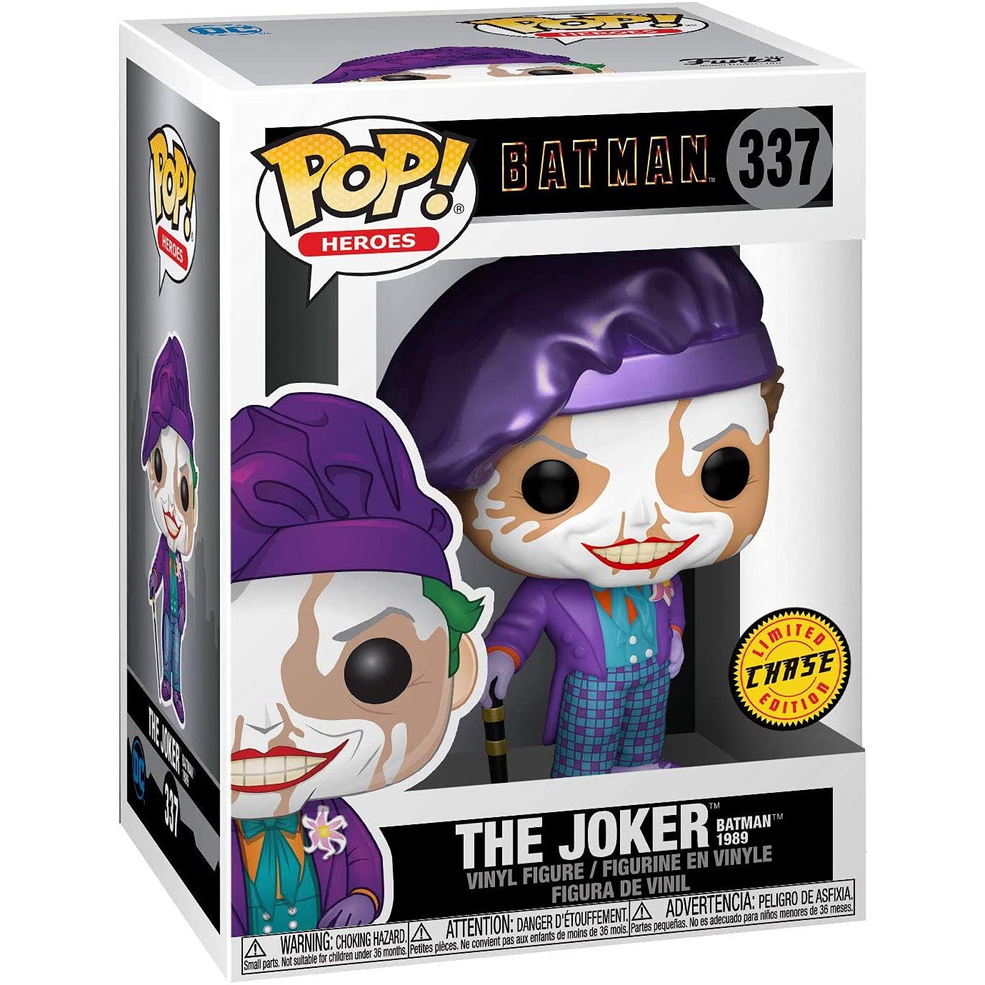 POP Joker 1989 Chase full figure ideal for display setups.