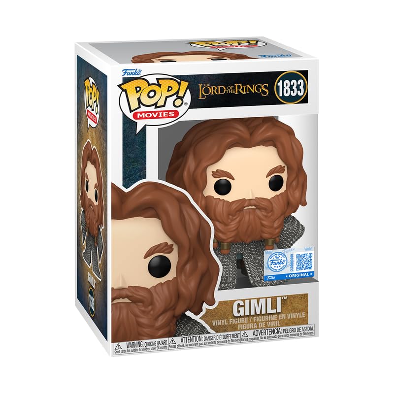 POP! Gimli box protector case keeps the figure safe on display