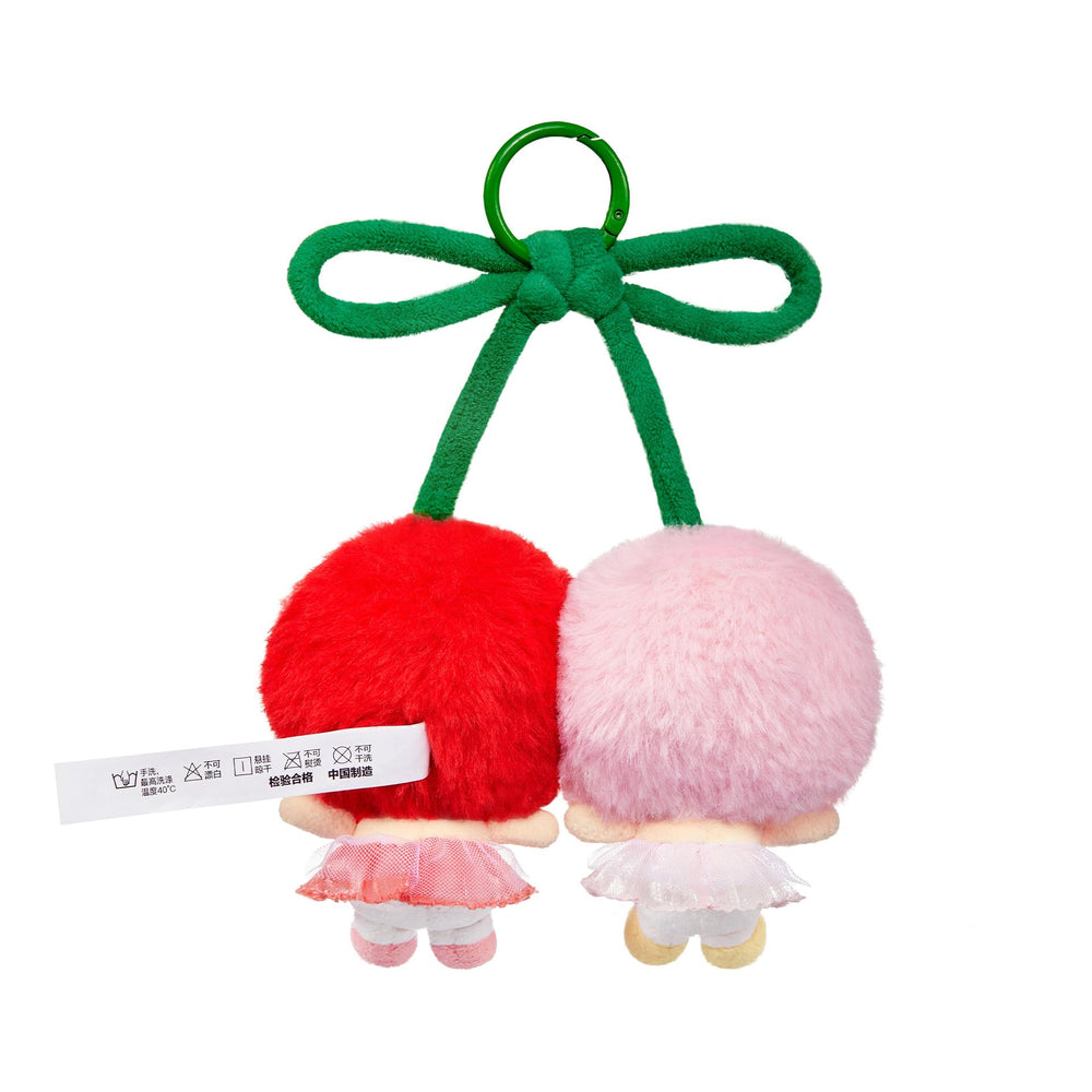 POP MART Crybaby Love You Cherry Much closeup colors, precise detailing ideal for display.