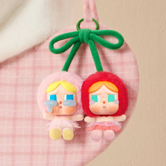 POP MART Crybaby Love You Cherry Much desk decor scene, bright accent for modern interiors.
