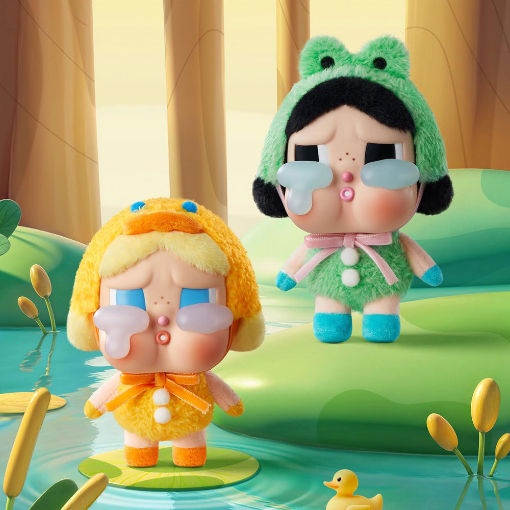 POP MART Crybaby Tears Factory display-ready figure ideal for room decor