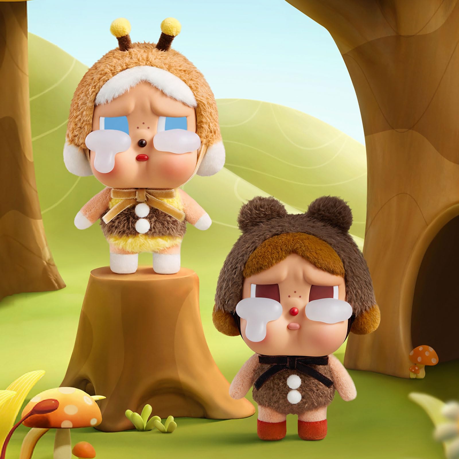 POP MART Crybaby Tears Factory secret edition; a rare collectible for shelves