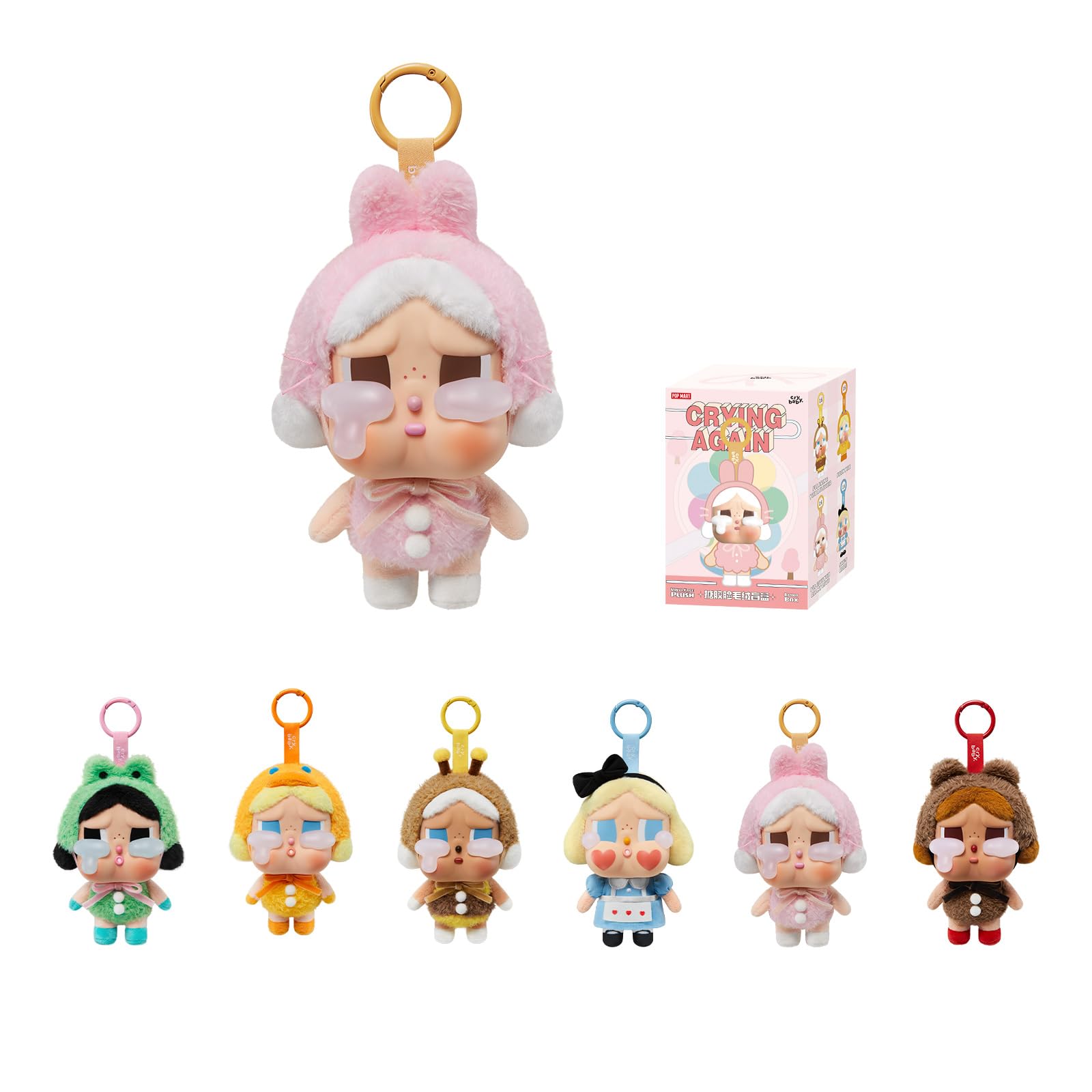 POP MART Crybaby Tears Factory vinyl blind box figure ready for display