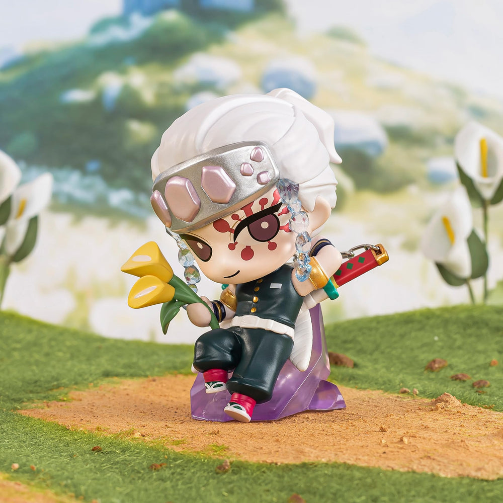 POP MART Demon Slayer Birth Flower Series figure 5 adds color to shelves