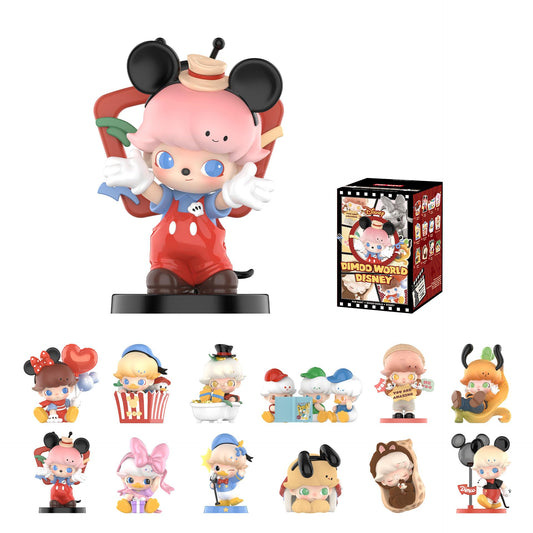 POP MART DIMOO World Disney blind box figure for display and gifting.