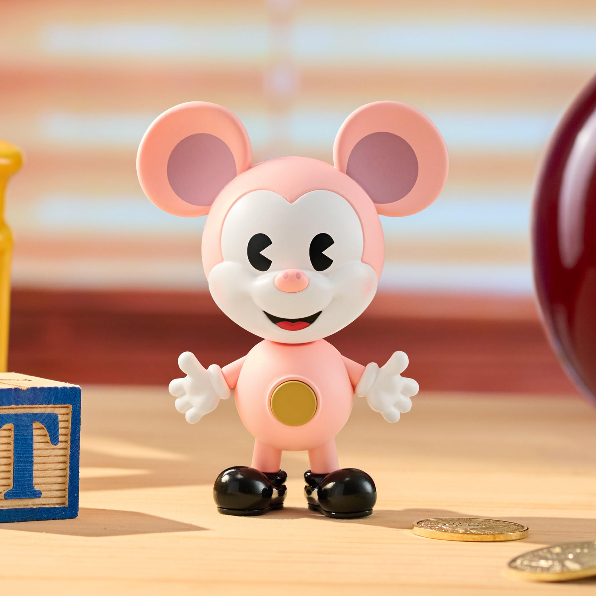 POP MART Disney Mickey Remixed Pixar-inspired sculpture brightens desk decor