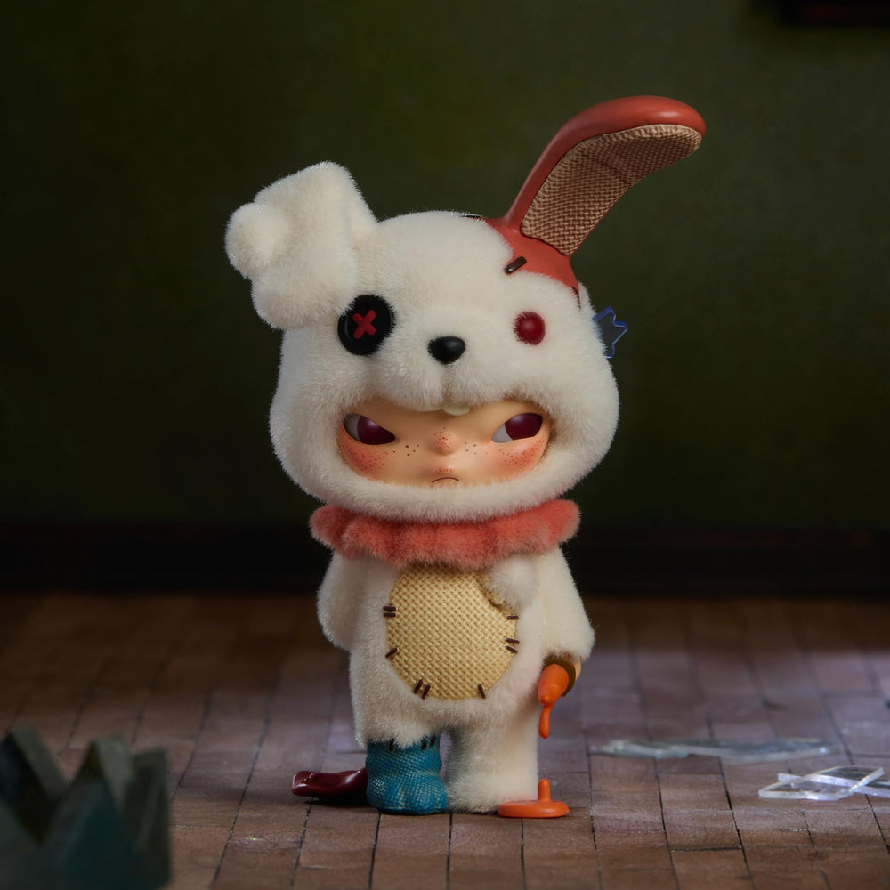POP MART Hirono carnival blind box figure with collectible design and mystery.