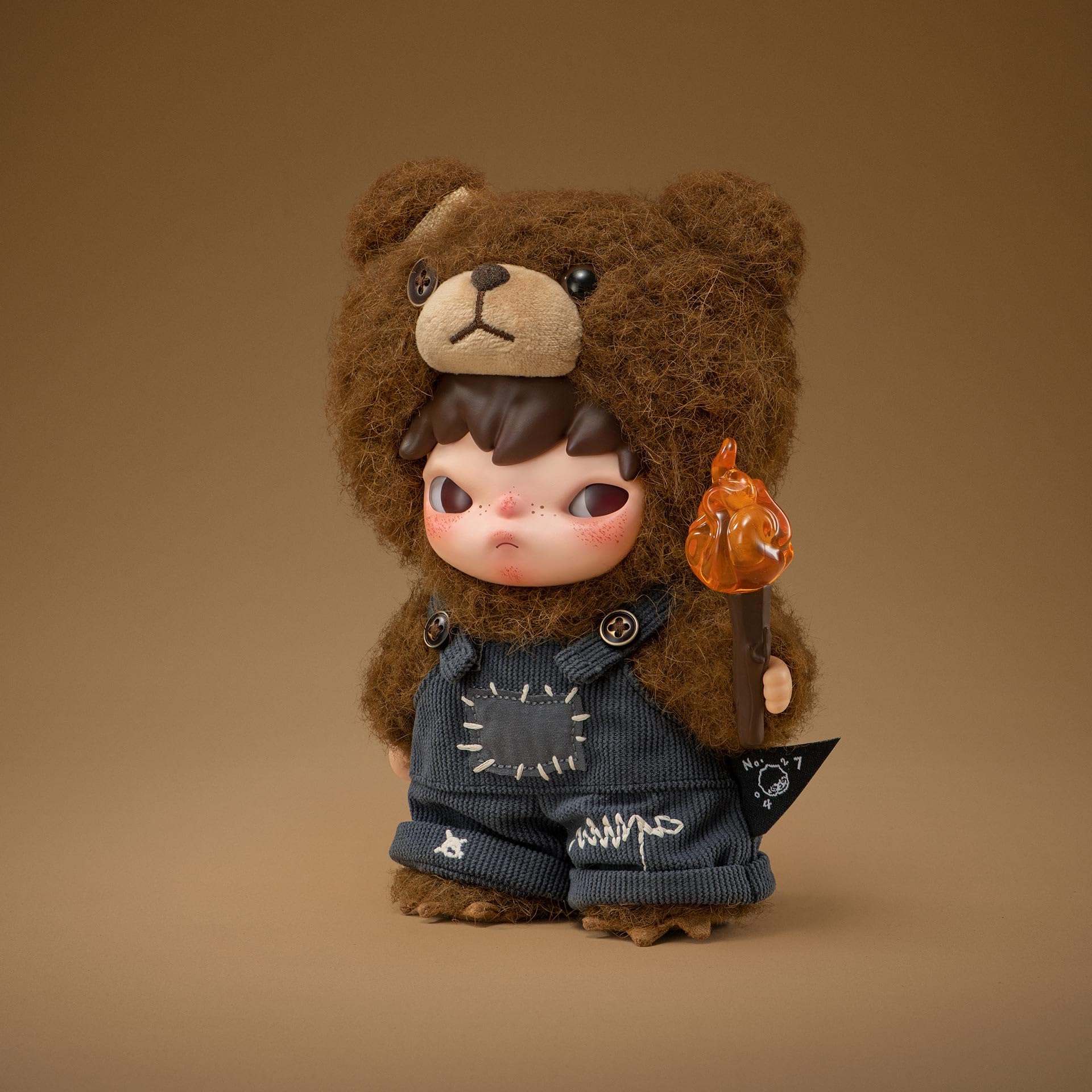 POP MART Hirono Living plush doll held in hand, portable and gift-ready