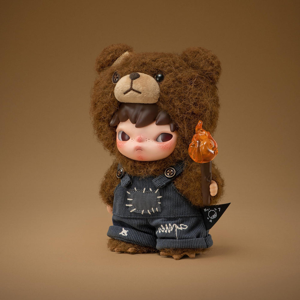 POP MART Hirono Living plush doll held in hand, portable and gift-ready