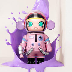 POP MART Mega Space Molly Series4 non-toxic paint finish ensures safer play.