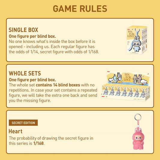 POP MART The Monster Pin for Love A–M side detail highlights vibrant textures for display