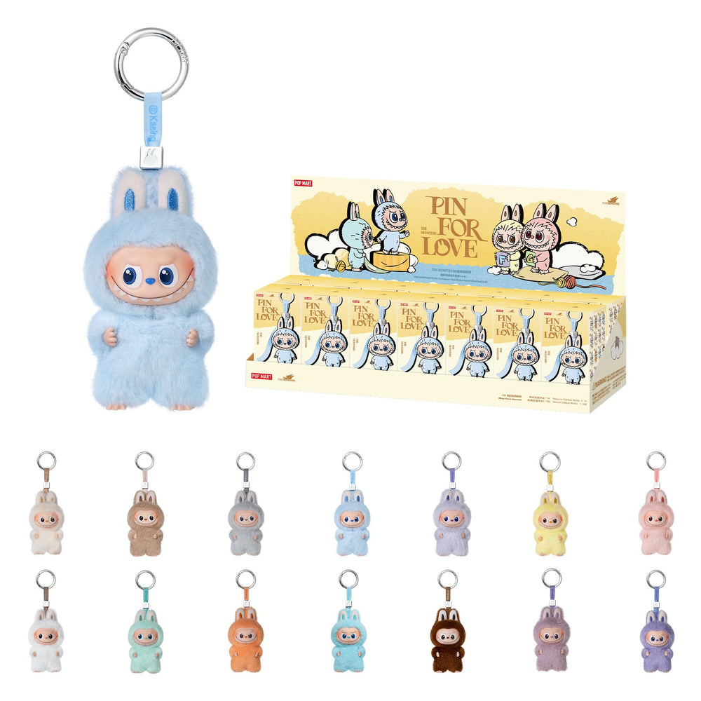 POP MART Monster Pin for Love A-M blind box reveals collectible surprises