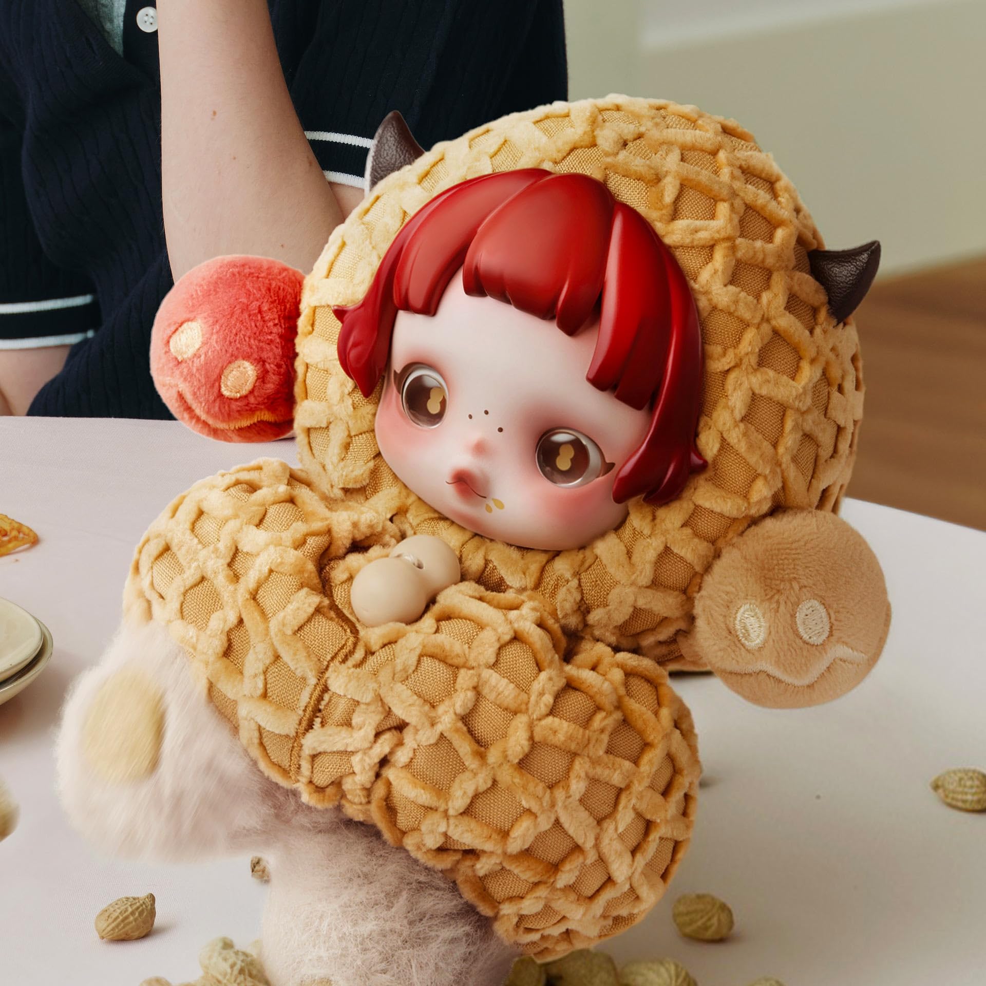POP MART Skullpanda collectible toy suitable for gift giving and display.