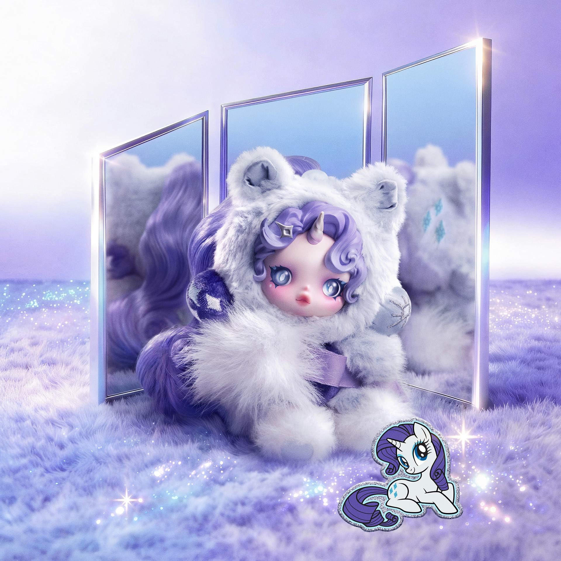 Random blind-box design adds excitement for holiday gifting and rewards.