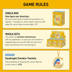 POP MART We are Twinkle Twinkle blind box with random design adds surprise to collections.