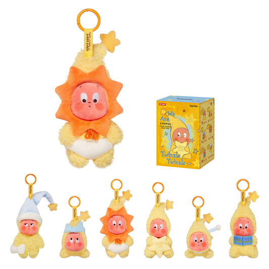 POP MART We are Twinkle Twinkle plush pendant blind box, ideal for gifting and display.