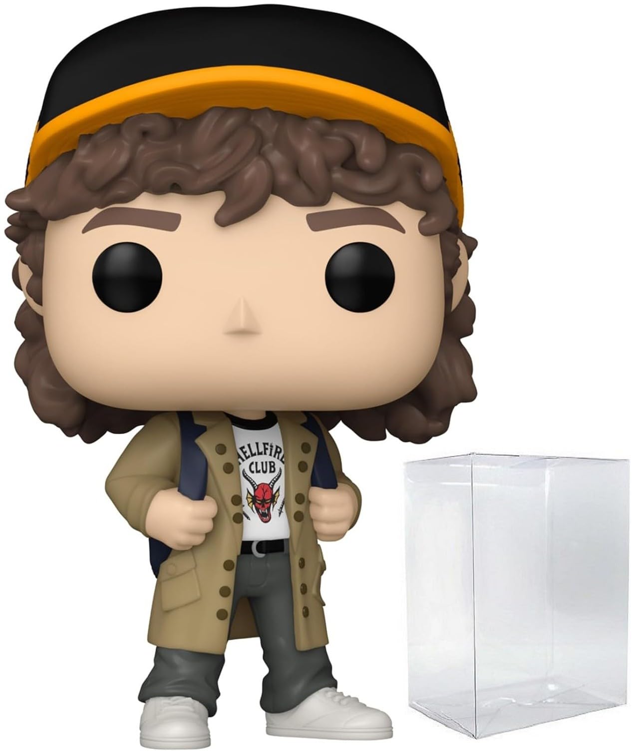 POP Dustin Henderson figure from Stranger Things Season 5 for display and collection.