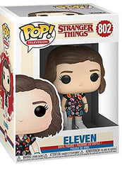 POP Stranger Things Eleven 3.75-inch scale figure showcases detailed styling for collectors.