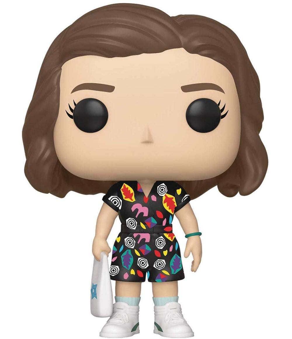 POP Stranger Things figure on display-ready packaging enhances shelf showcase.