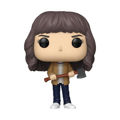 POP Joyce Byers with Axe protected in a box protector for safe keeping