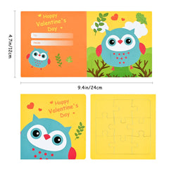 POPGIFTU Elephant puzzle card for group sharing; supports focus and problem-solving.