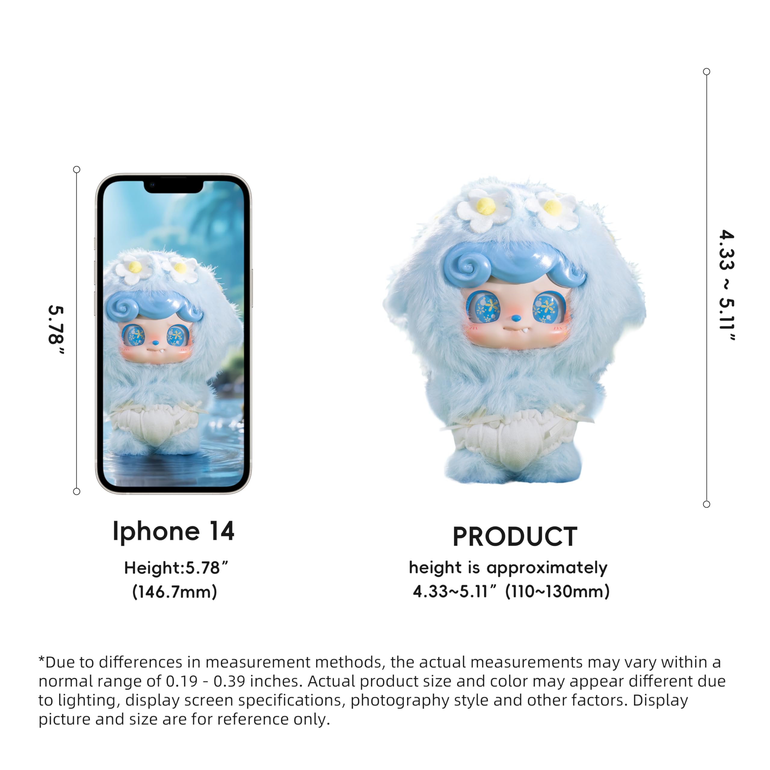 Pop Joy regular figure closeup highlights hand-painted detail and durable soft vinyl