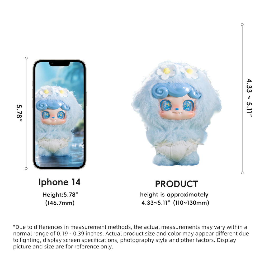 Pop Joy regular figure closeup highlights hand-painted detail and durable soft vinyl