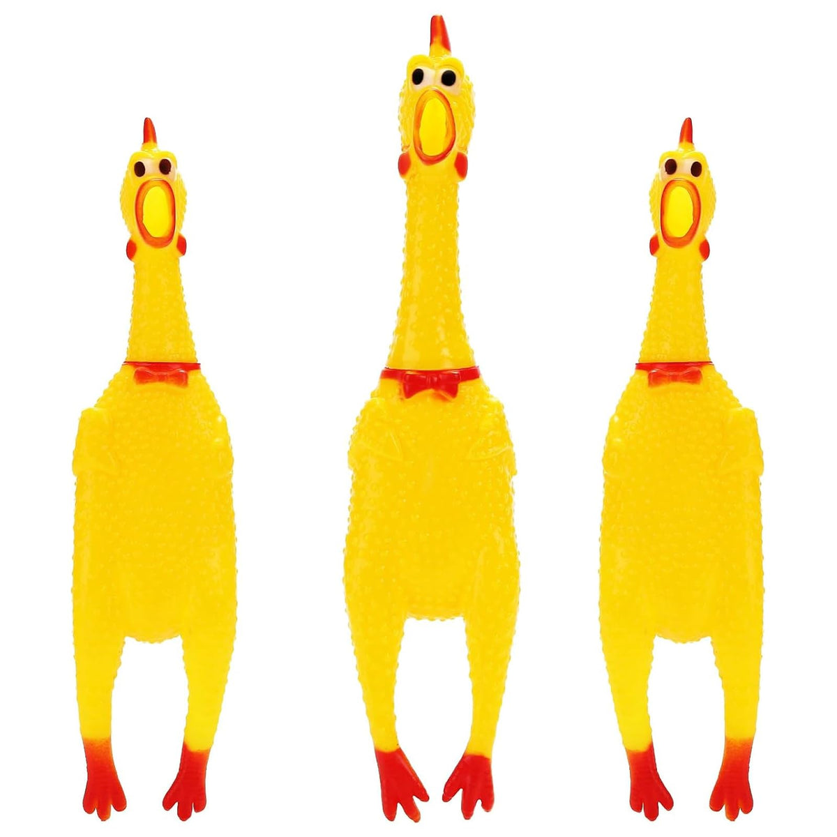 POPLAY large screaming chicken toy for horses—durable training companion with interactive squeak