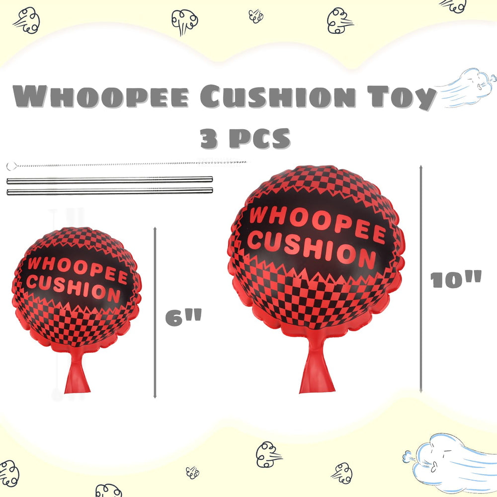 POPLAY mid 6-inch red cushion for versatile prank setups