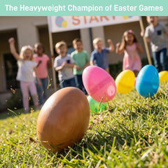 POPLAY modern farmhouse display eggs in baskets for year-round charm