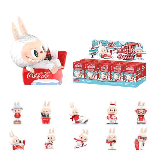 POP MART The Monsters Coca-Cola blind box figure for collectors and gifting.